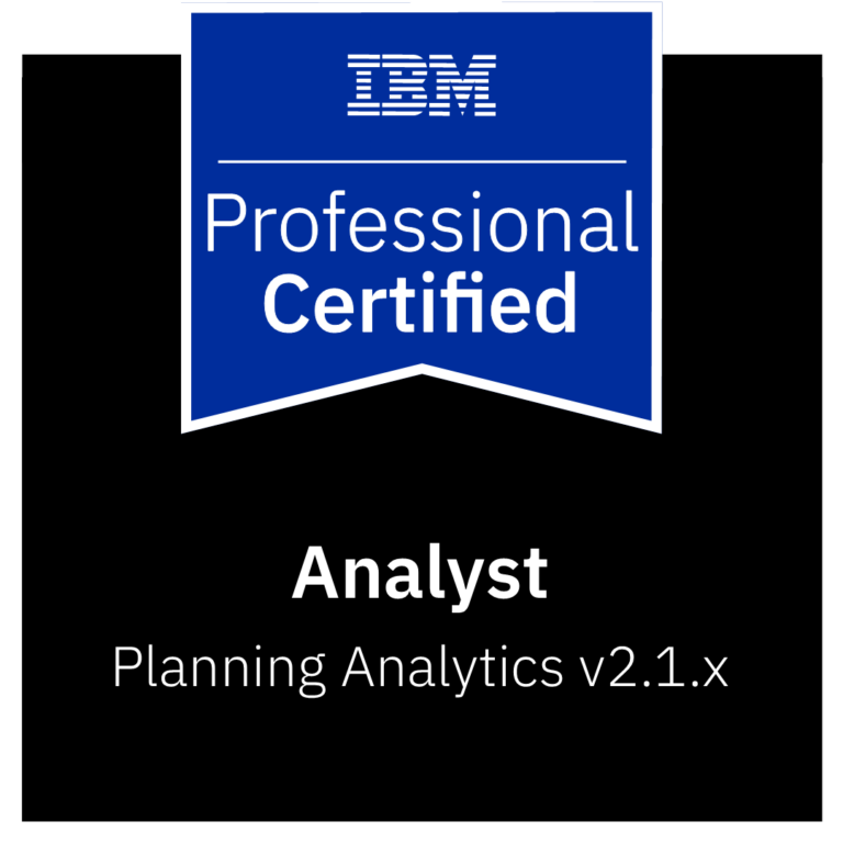 C1000-199 IBM Planning Analytics v2.1.x Analyst