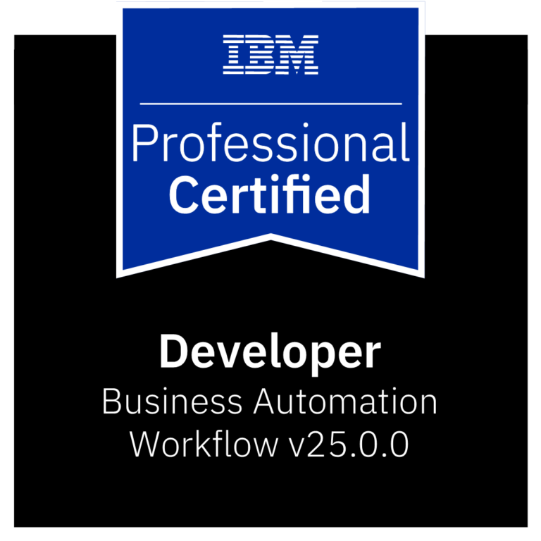 C1000-201 IBM Business Automation Workflow v25.0.0 Developer - Professional